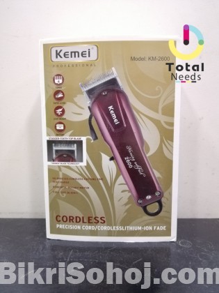 Rechargeable Cordless Trimmer